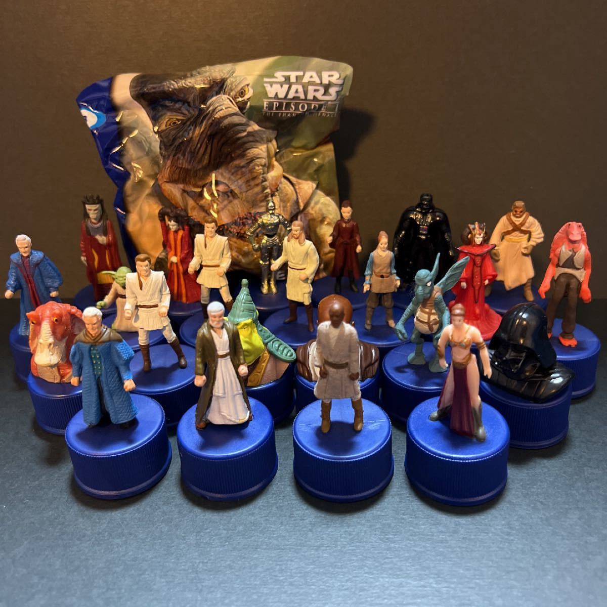 スターウォーズ ペプシ ボトルキャップ 88個 ボトルホルダー まとめ