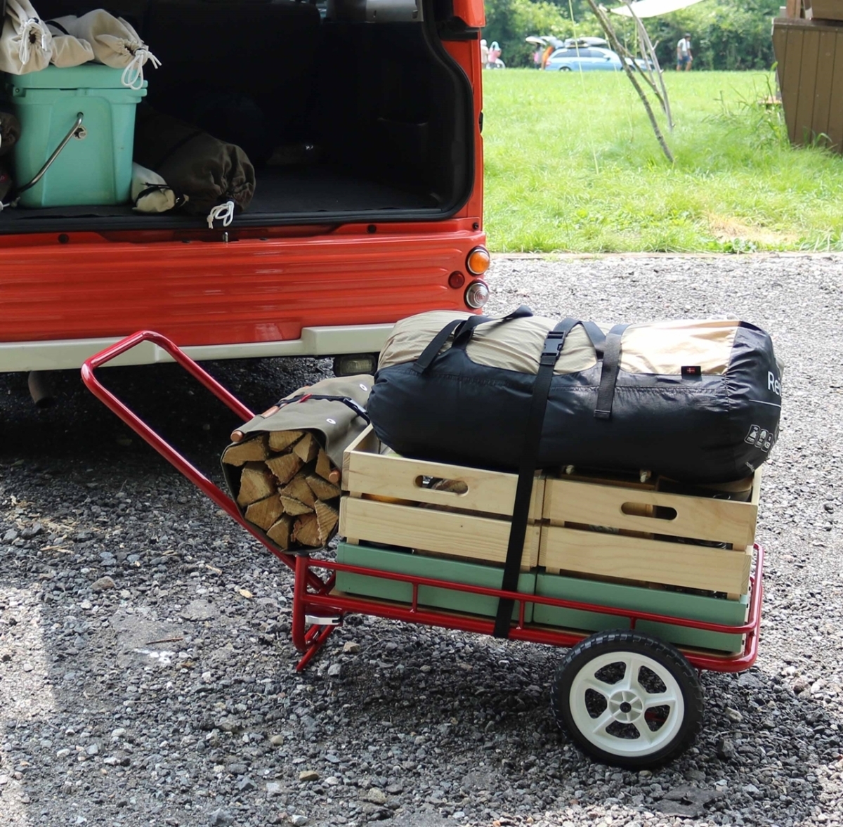 アウトドア ハングアウト HangOut ニグルマ 荷車 NIGURUMA NGM7240RD