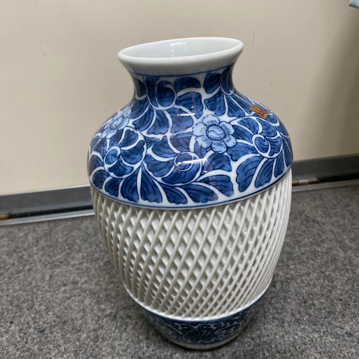 有田焼 寿峰作 透かし網目 花器 花瓶 陶芸｜Yahoo!フリマ（旧PayPay