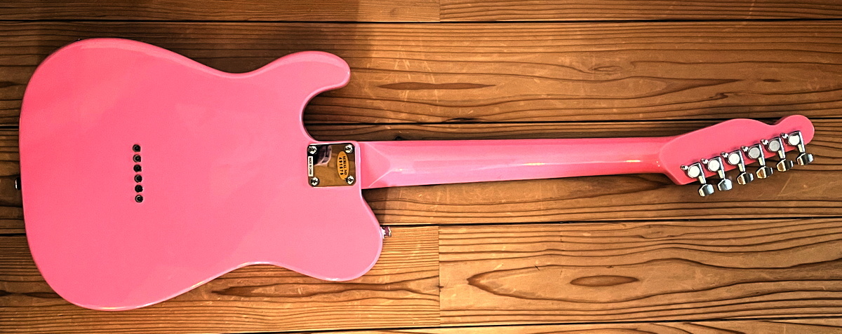 豆しぱみゅぱみゅ ミニ・テレキャスター MPP-TL ピンク きゃりーぱみゅ