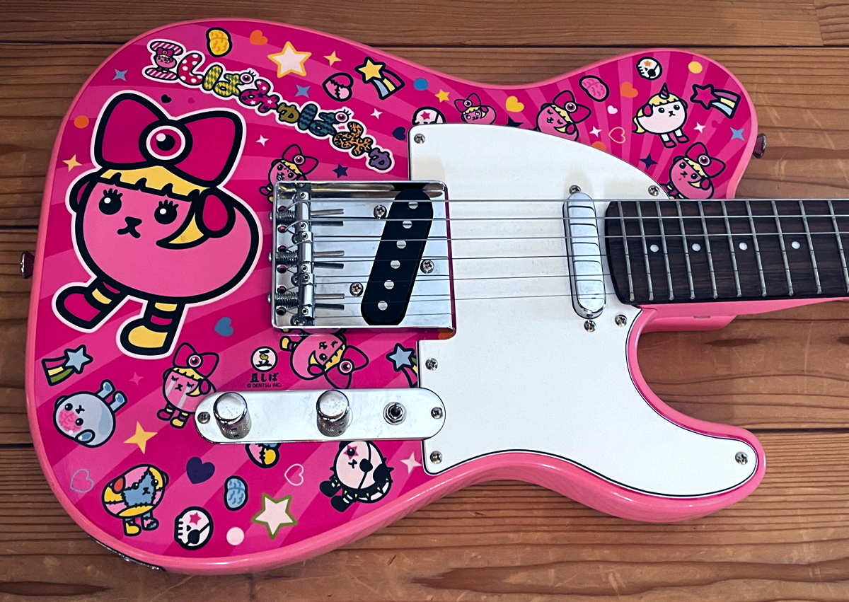 豆しぱみゅぱみゅ ミニ・テレキャスター MPP-TL ピンク きゃりーぱみゅ