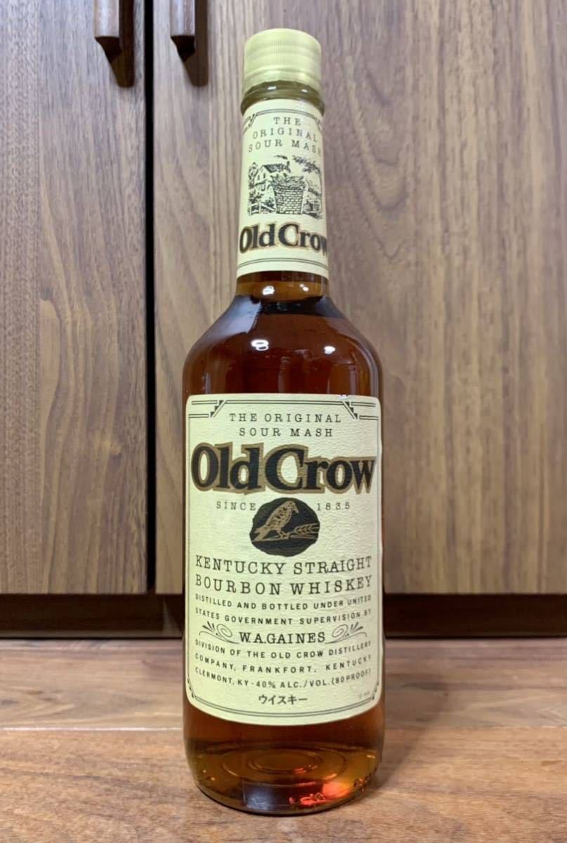 OLD CROW オールドクロウ バーボン 特級 750ml 40%未開封 古酒