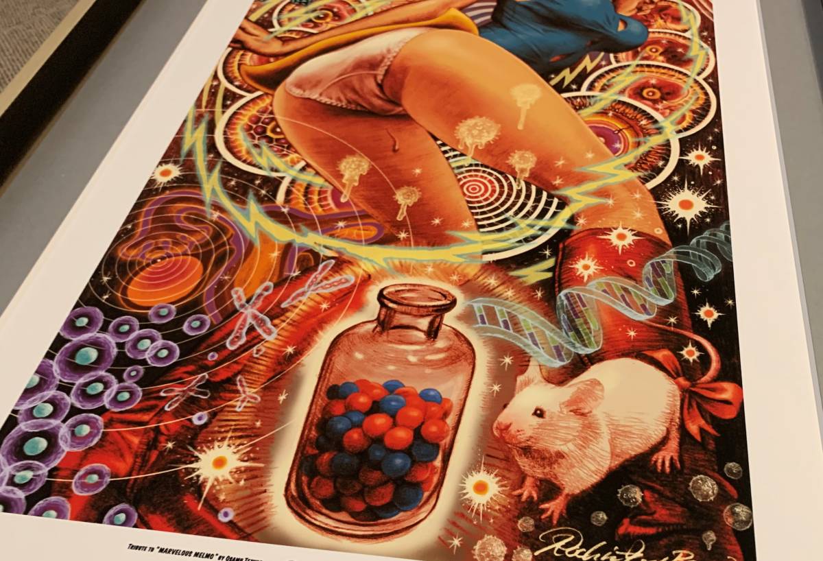 ロッキンジェリービーン ふしぎなメルモ 手塚治虫 複製画 ジークレー