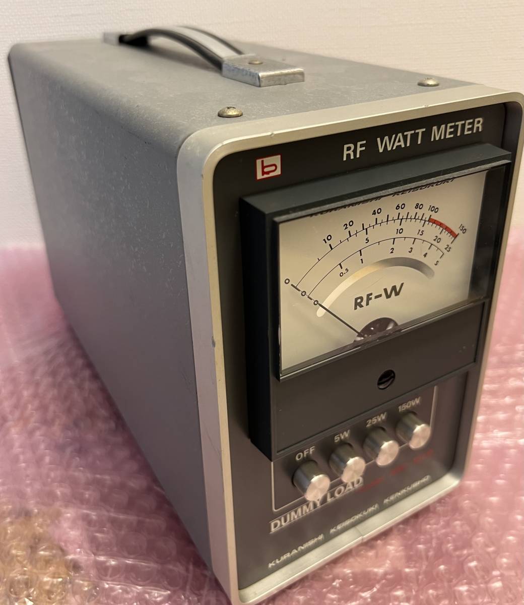 KURANISHI クラニシRFパワー計 動作品 クラニシ RF WATT METER ワット