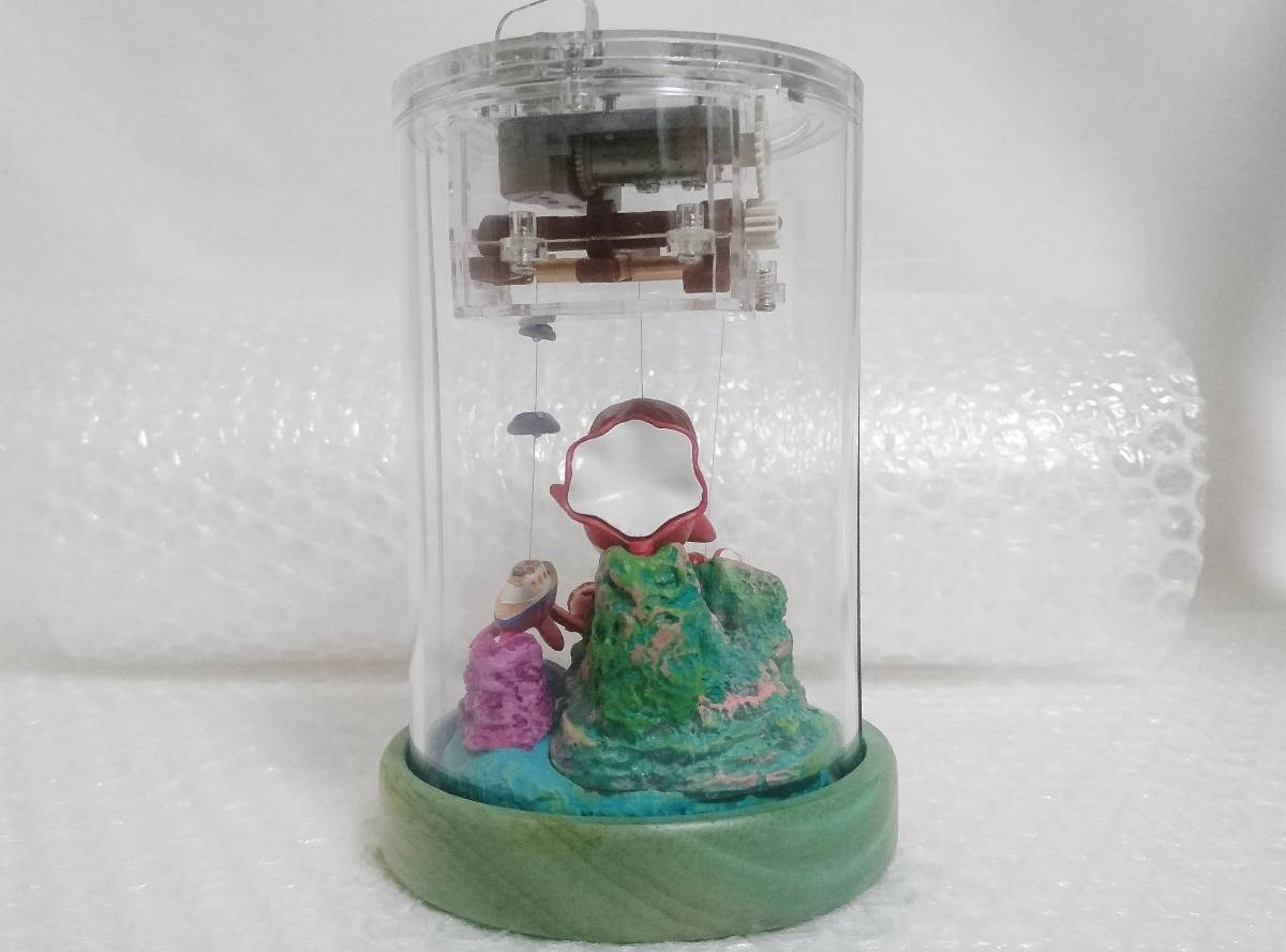 崖の上のポニョ】ポニョ 回転式オルゴール 2点セット 箱あり 未使用