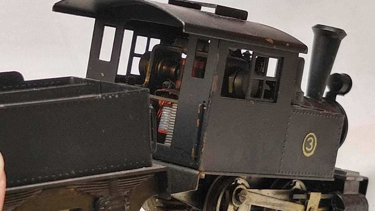 つぼみ堂 Bテンダー 蒸気機関車 2.5V発車 走行良 森林 鉄道模型 HO
