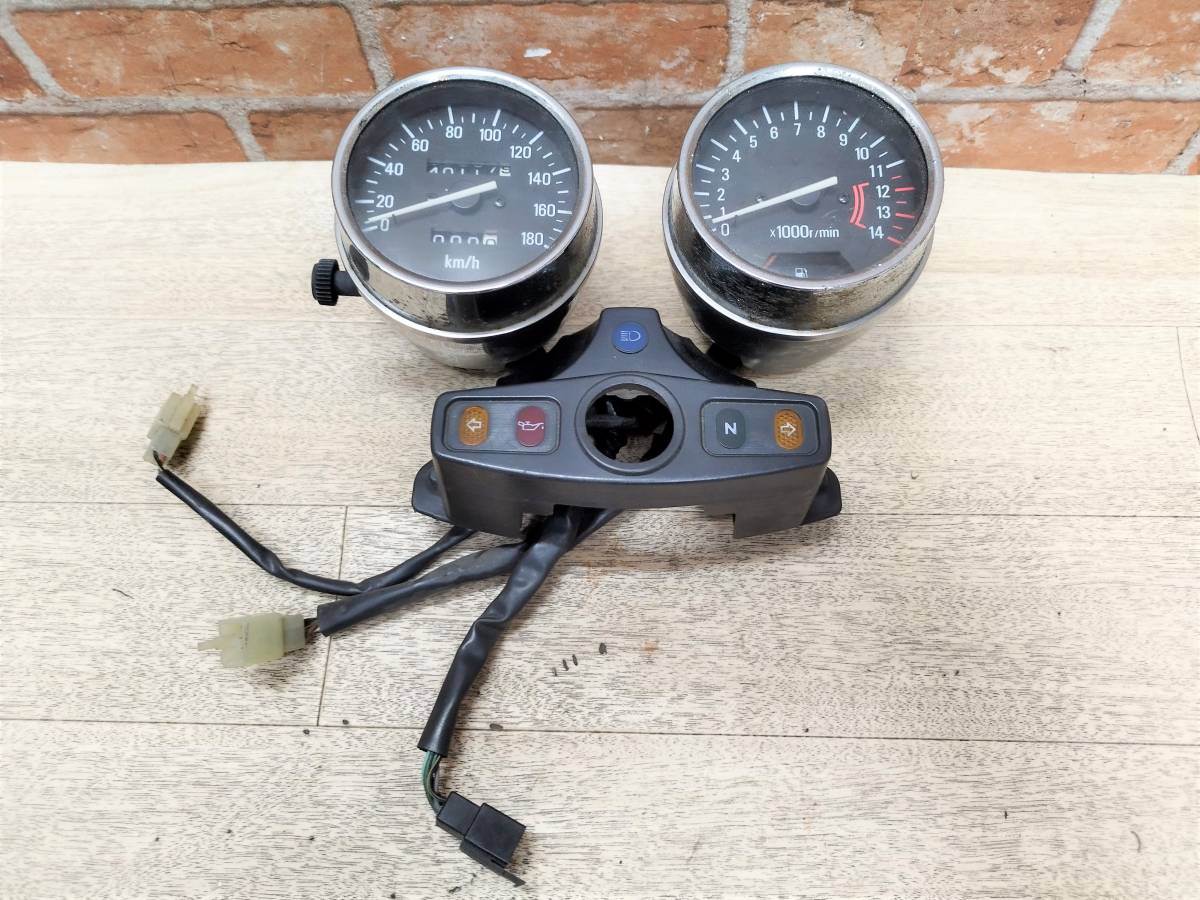 Yahoo!オークション - ゼファー400 ZR400C カワサキ 純正 スピードメー