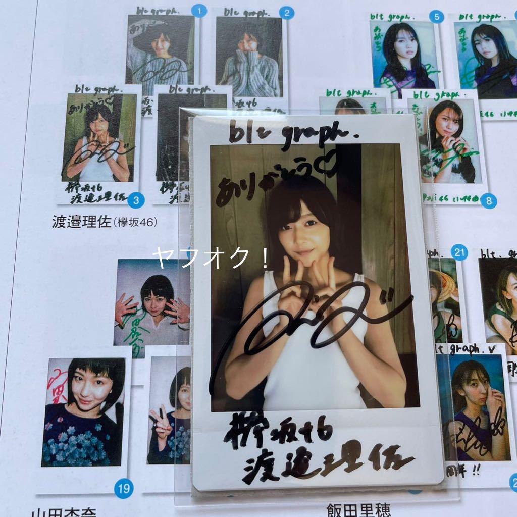 渡邉理佐 秘蔵生写真 2種 渡邉理佐 秘蔵生写真 2種 渡邉理佐 秘蔵生