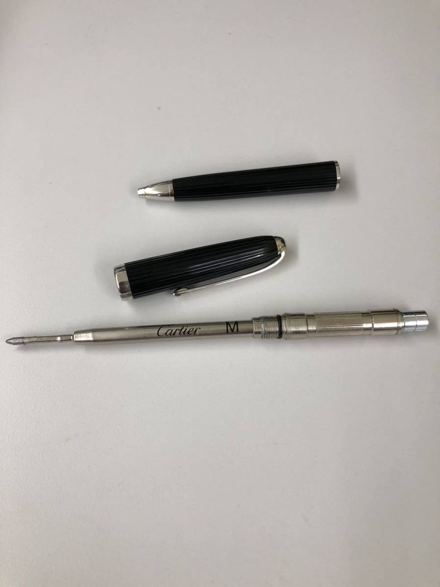 カルティエ ボールペン 最高 ブラック バイセル公式】カルティエ
