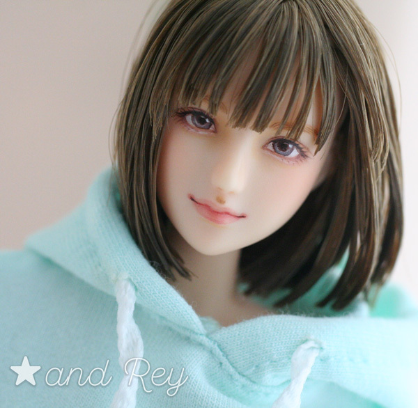 ☆Cool custom doll☆ 1/6ドール・カスタムヘッド「褒美 ほうみ」 首穴拡大