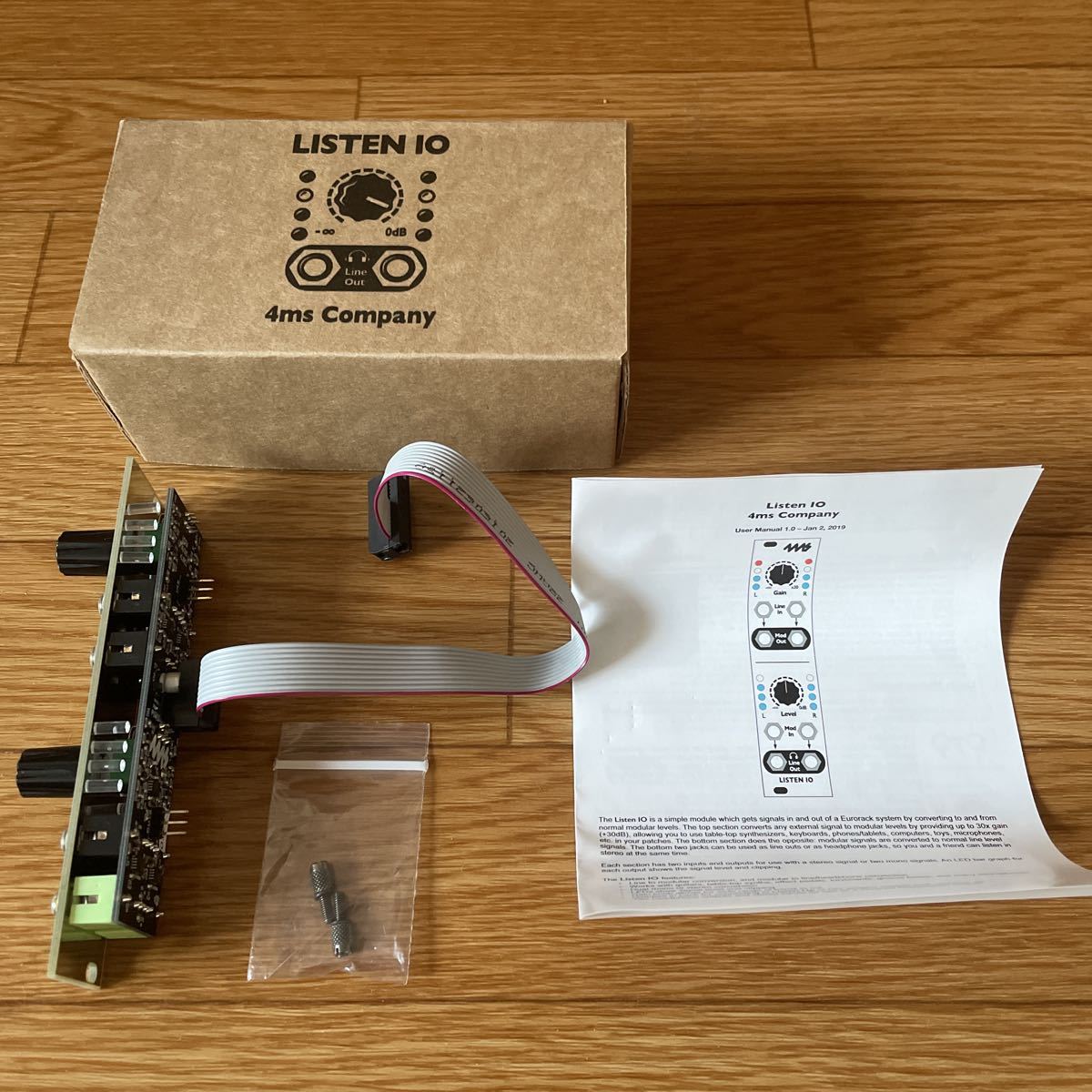 4ms Listen IO モジュラーシンセ ユーロラック