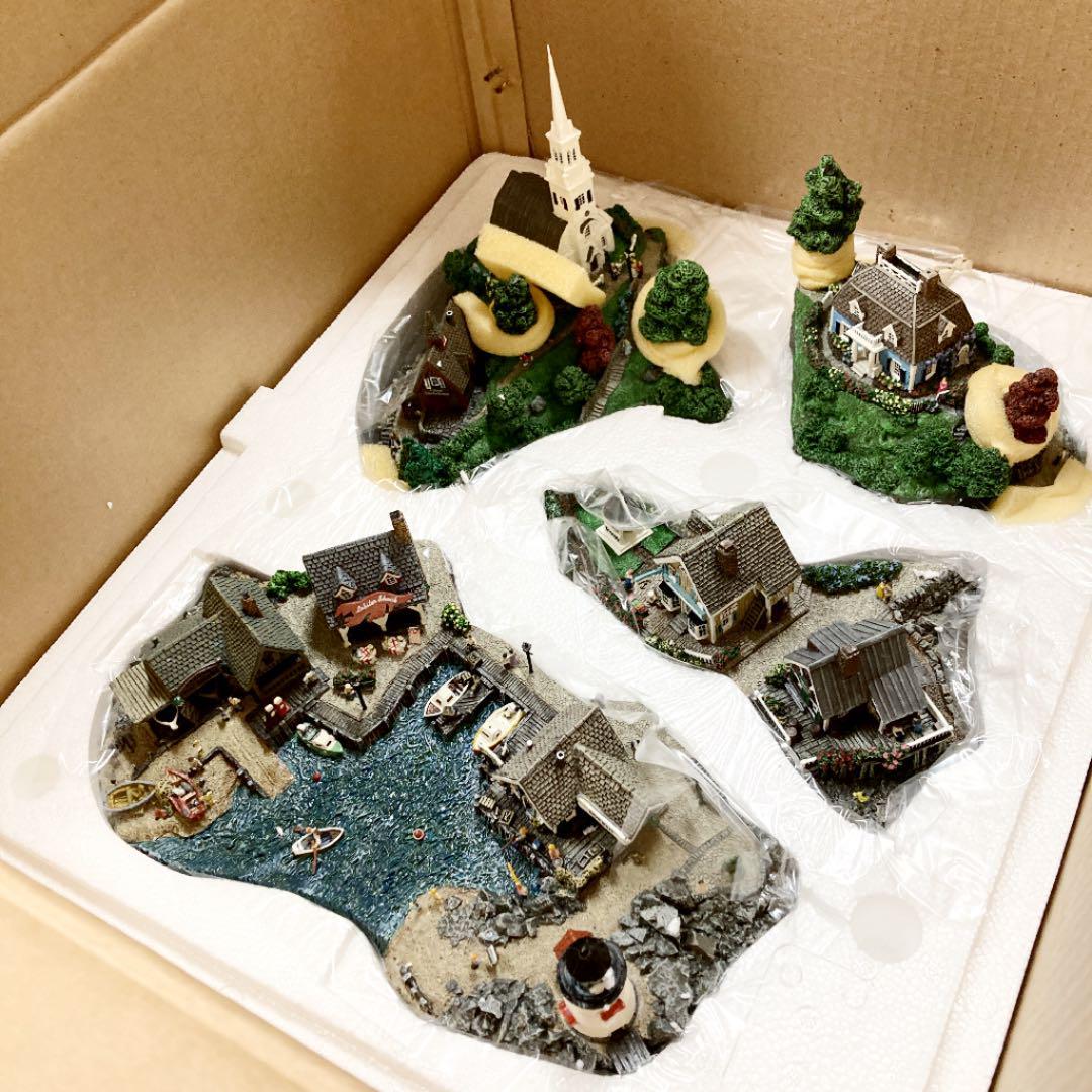 ダンバリーミント 海辺の街並み Fisherman's Cove ジオラマ 【公式通販】