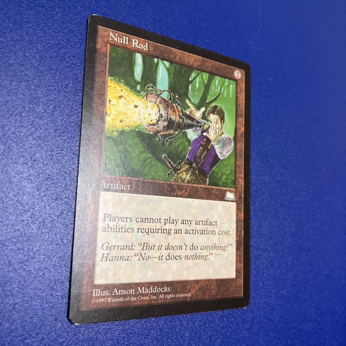 ウェザーライト 無のロッド/Null Rod 英語版 MTG 無のロッド/Null Rod