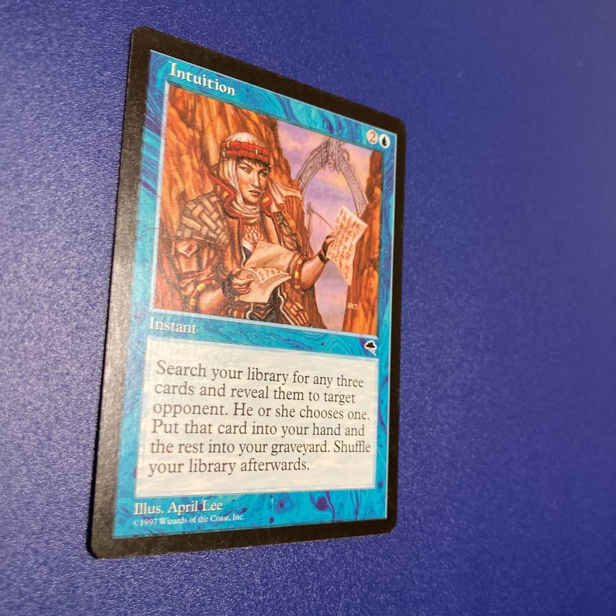 直観/Intuition 日本語 テンペスト TMP MTG 直観/Intuition 日本語