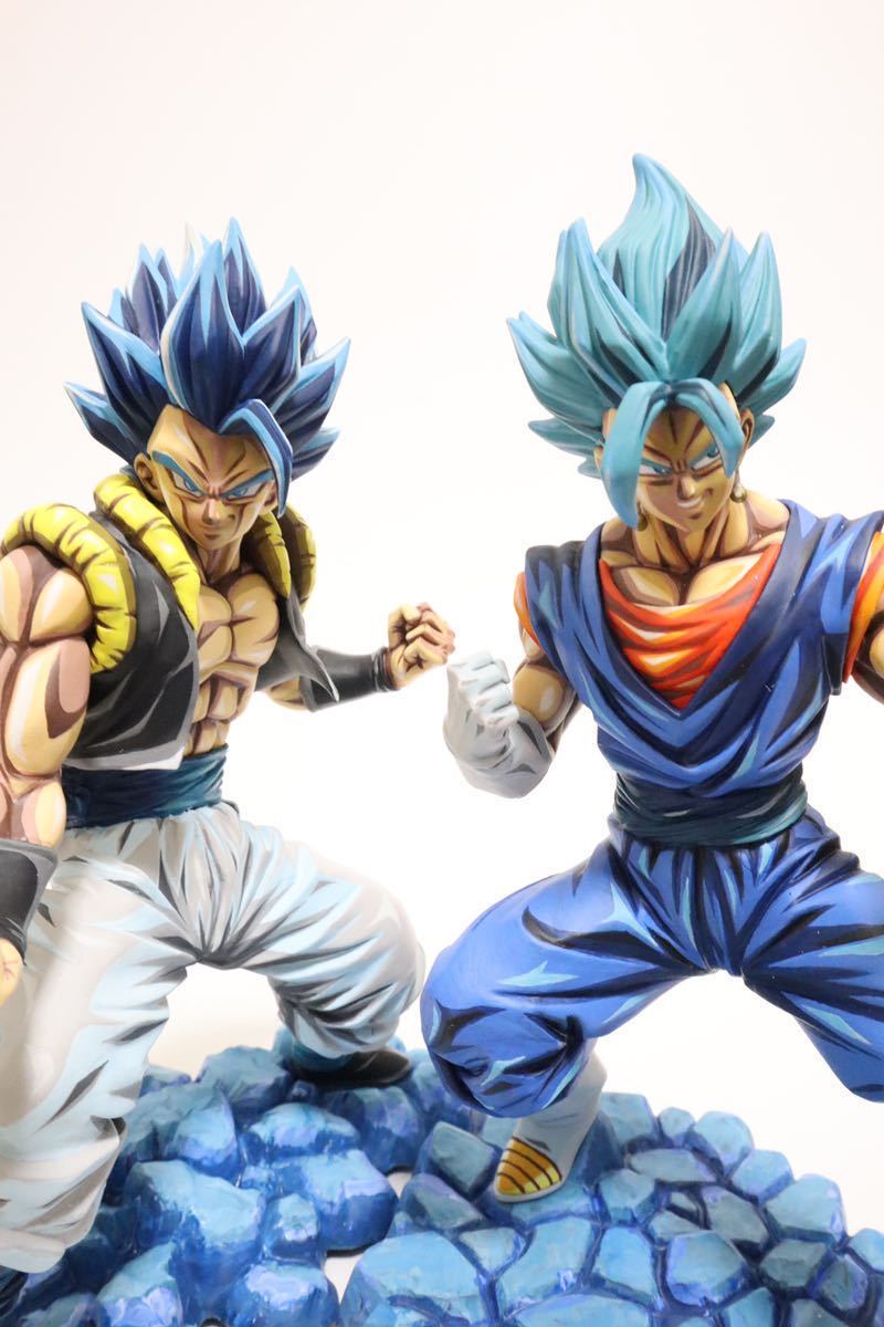 二次元彩色 ゴジータ ベジット 2体 ブルー 超サイヤ人 2次元塗装