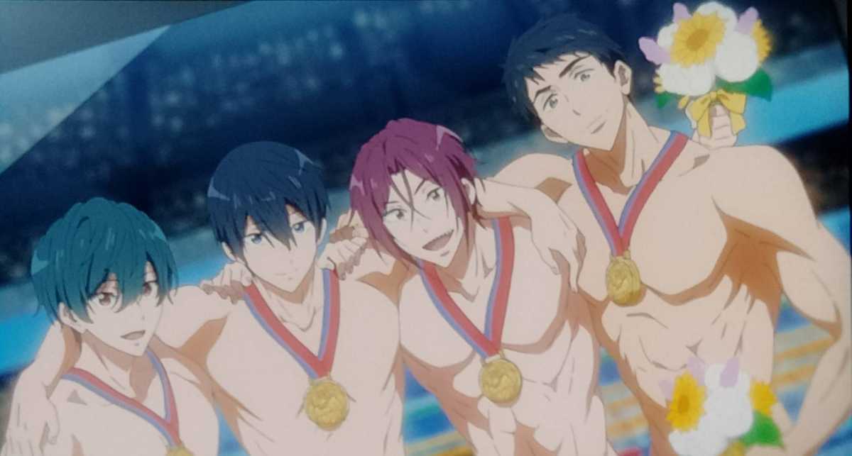 Free! FS 七瀬遙 松岡凛 橘真琴 桐嶋郁弥 山崎宗介 ポストカード 半