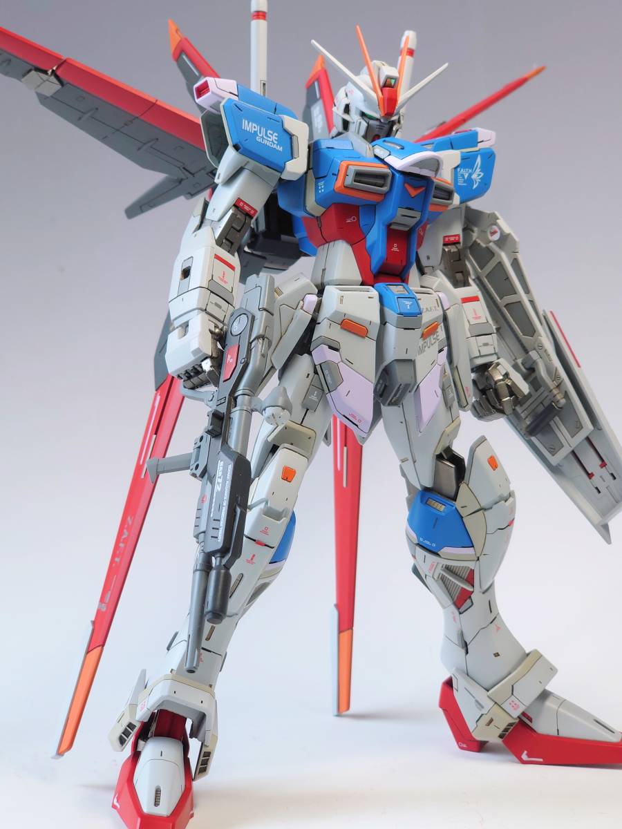Yahoo!オークション - MGフォースインパルスガンダム 完成品
