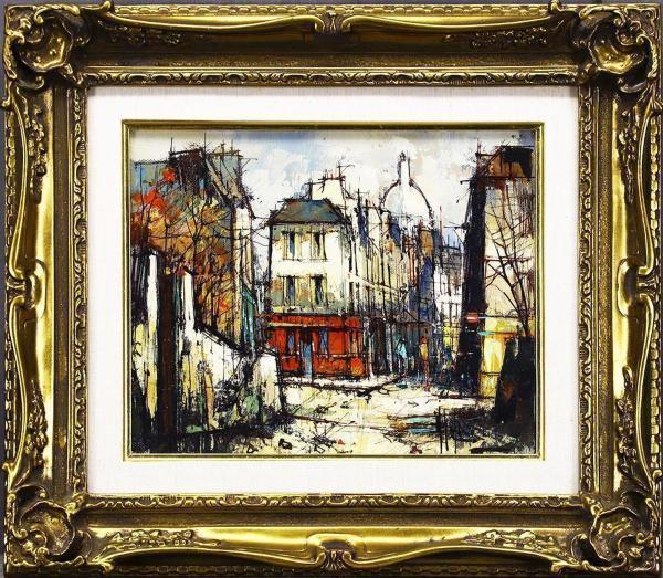 重森三雄作 油絵 3号サイズ 重森三雄作 油絵 3号サイズ 重森三雄作