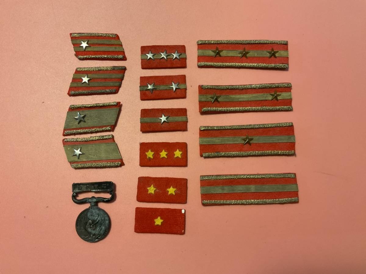 日本海軍 軍装用襟章・肩章セット 日本海軍 軍装用襟章・肩章セット