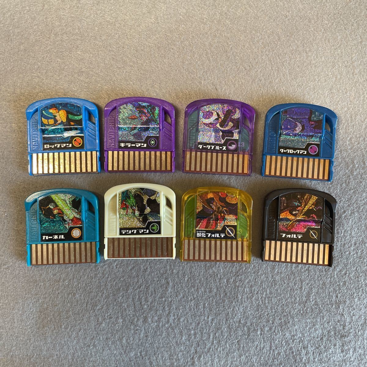 カーネル&ダークロックマン ロックマンエグゼ ナビチップ ロックマン