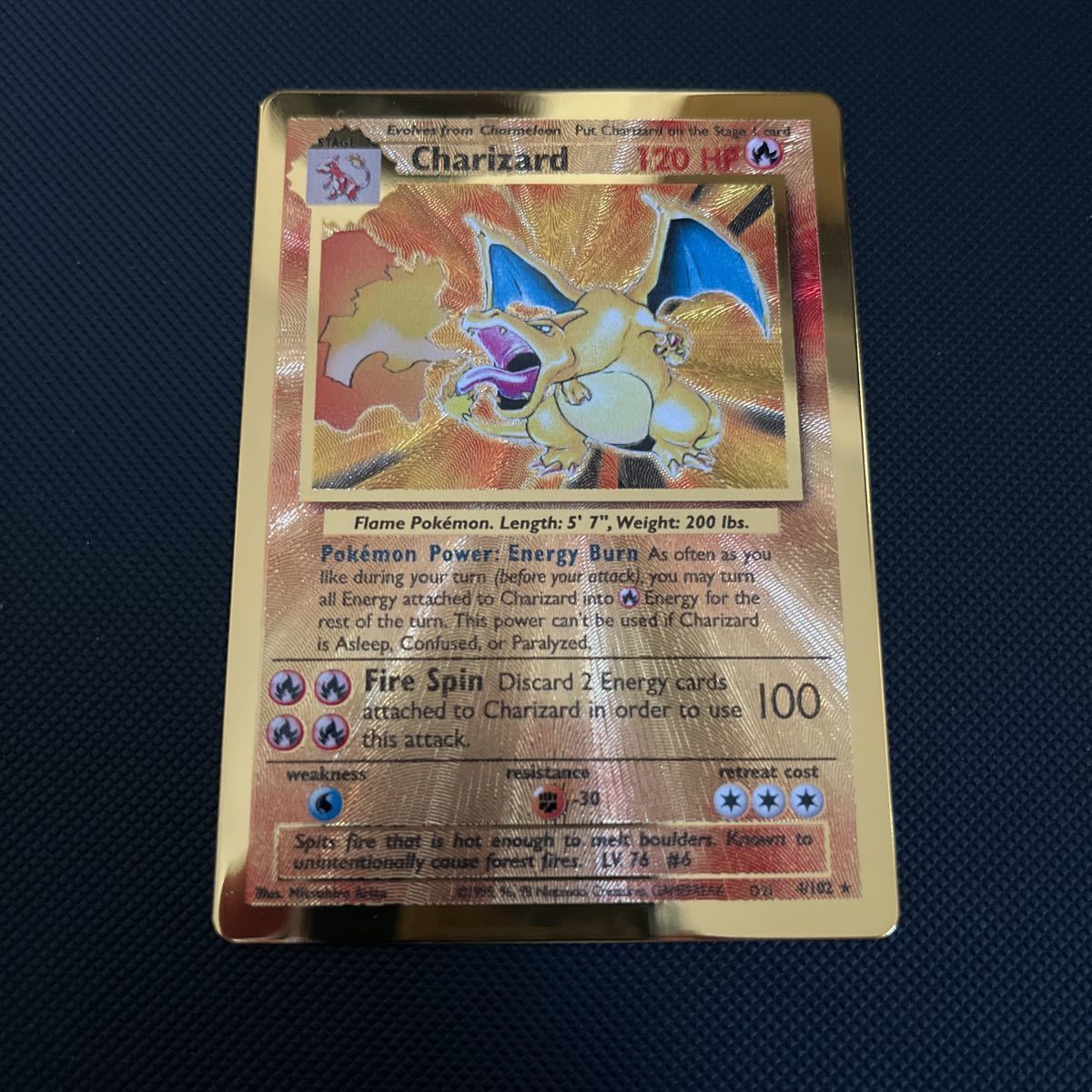 ポケモンカード リザードン メタルカード 25th