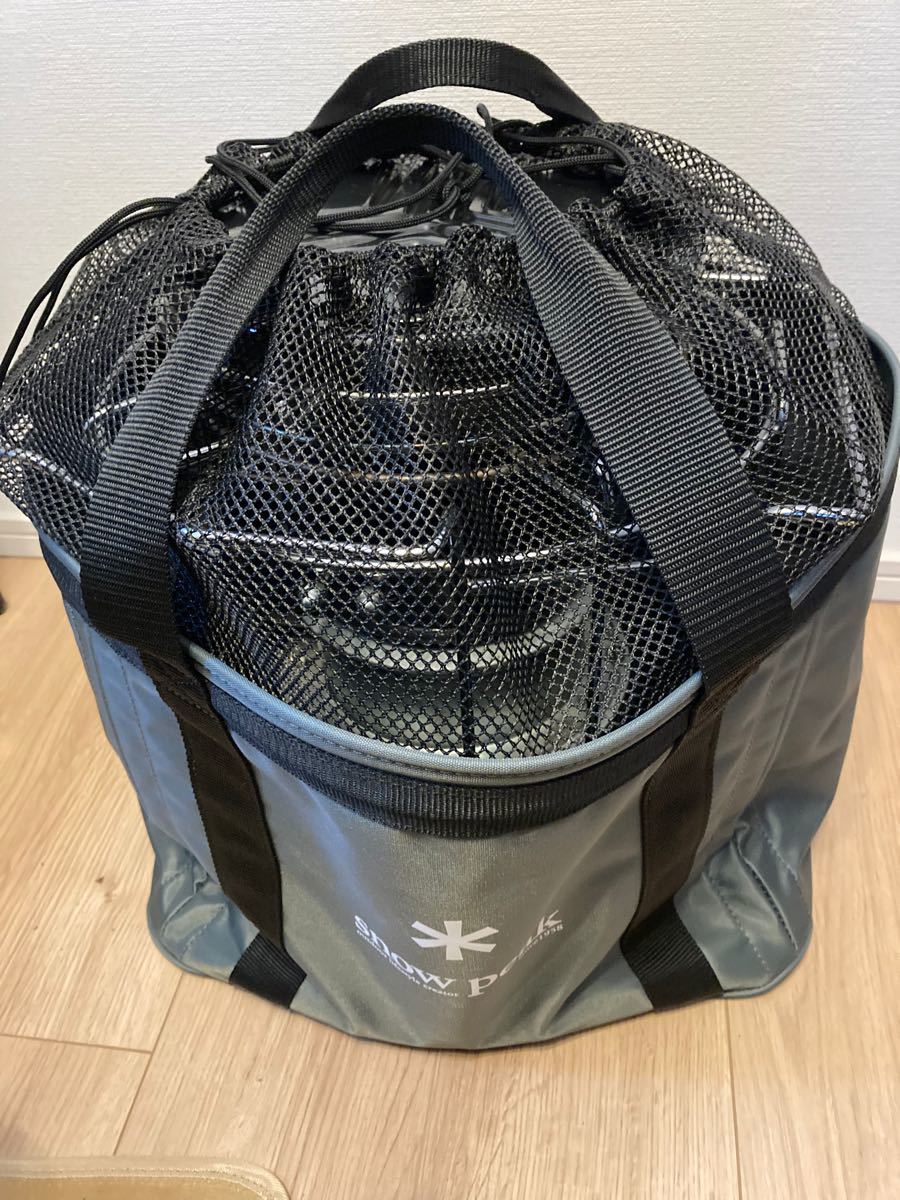 最終価格 スノーピーク タクード ギアコンテナ 五徳付き snow peak