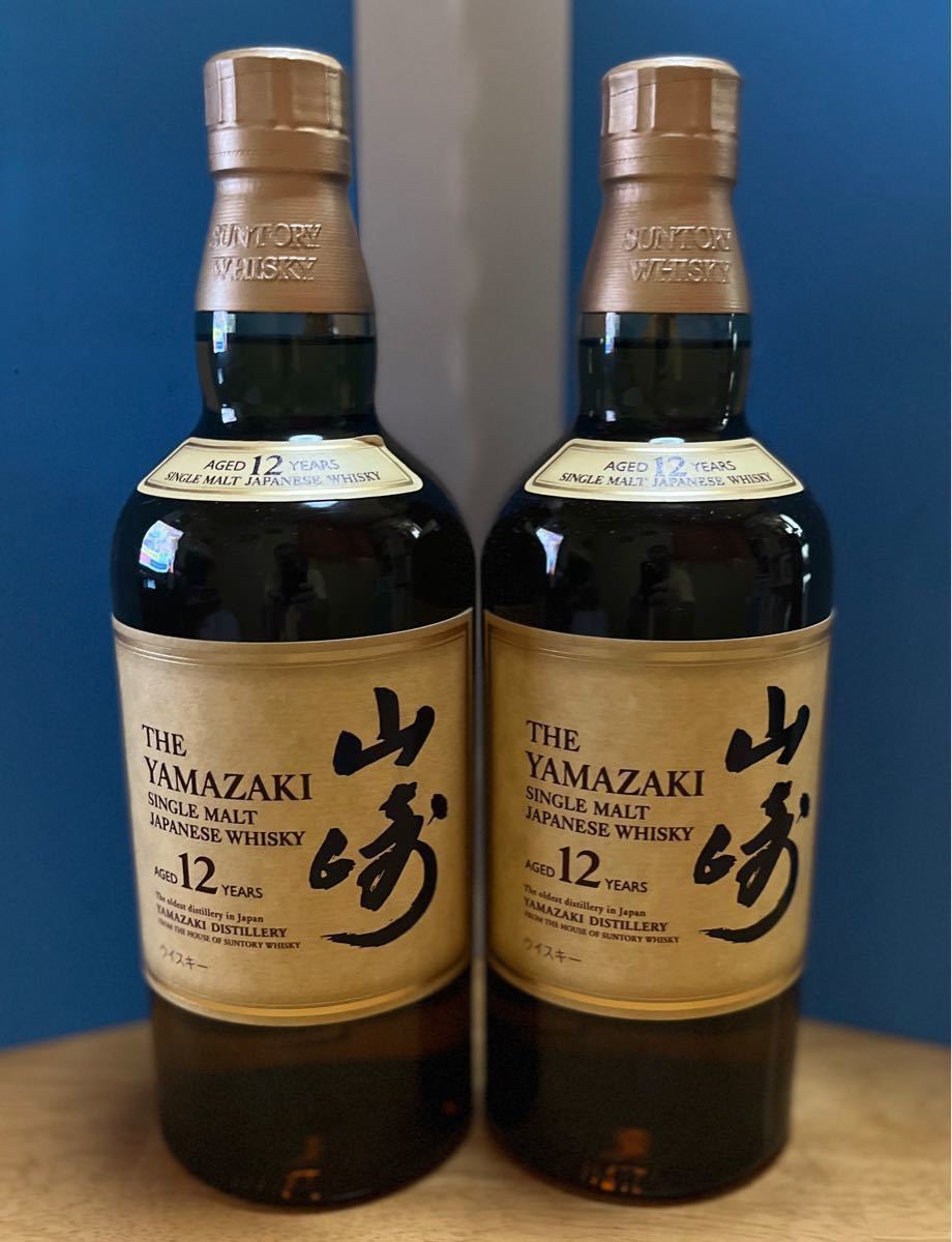 ホログラムシールあり】サントリー山崎12年 700ml×2本 即発送致します