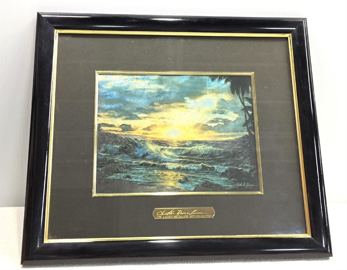 クリスチャンラッセン メタルラインアートコレクション 絵画