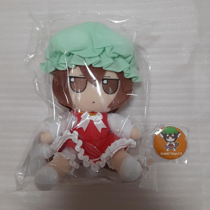 東方Project GIFT ぬいぐるみ シリーズ 14 ふもふもちぇん。 橙 東方