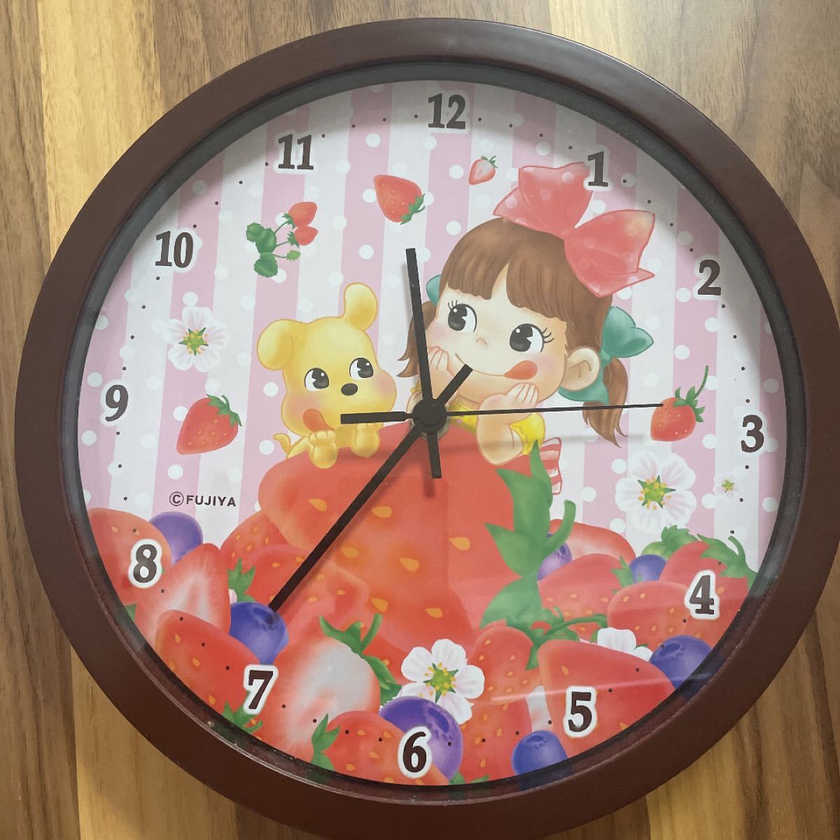 ペコちゃん時計 ぺこちゃん ペコちゃん 不二家 時計｜Yahoo!フリマ（旧