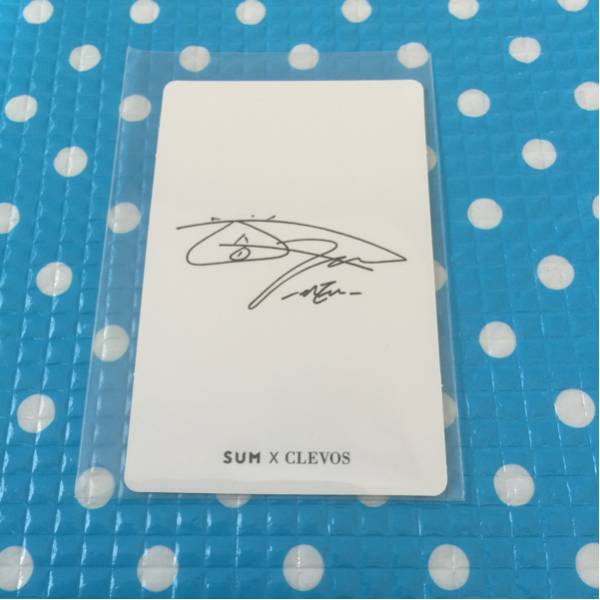 SHINee レア オニュサイン入り オンユ カード トレカ SHINeeレアオニュ