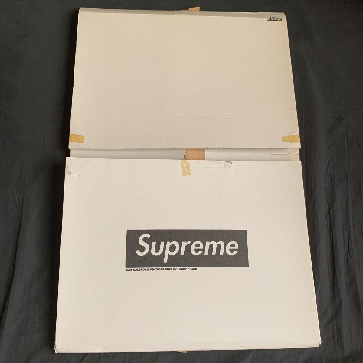 ラリークラーク本人現像 Supreme2005カレンダーのオフショット サイン