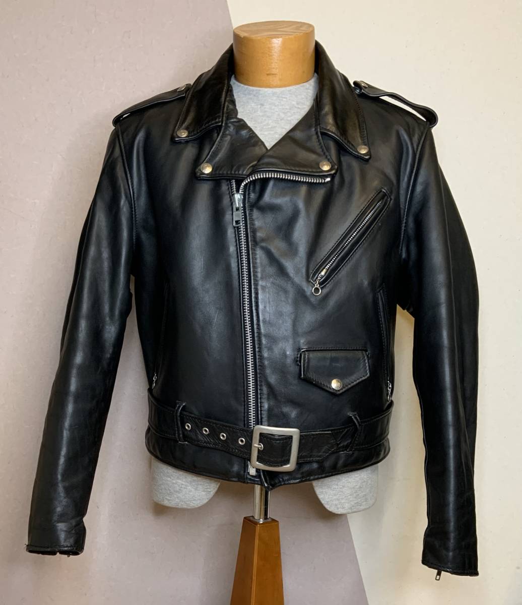 ⑤ オファー schott【42】618 米国製◇牛革ジャンninja ハーレーgpz