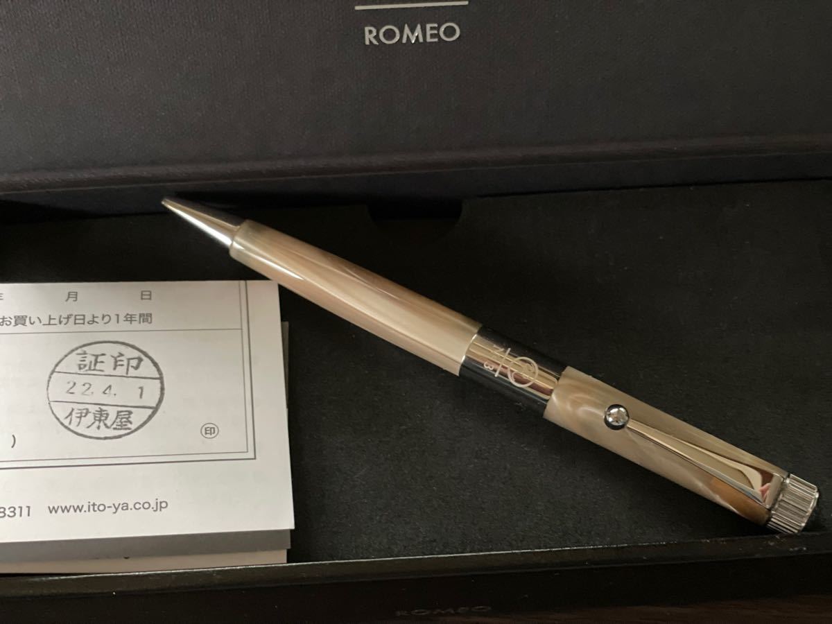 ロメオNo 3 イタリアンベージュ 伊東屋オリジナル ボールペン｜Yahoo