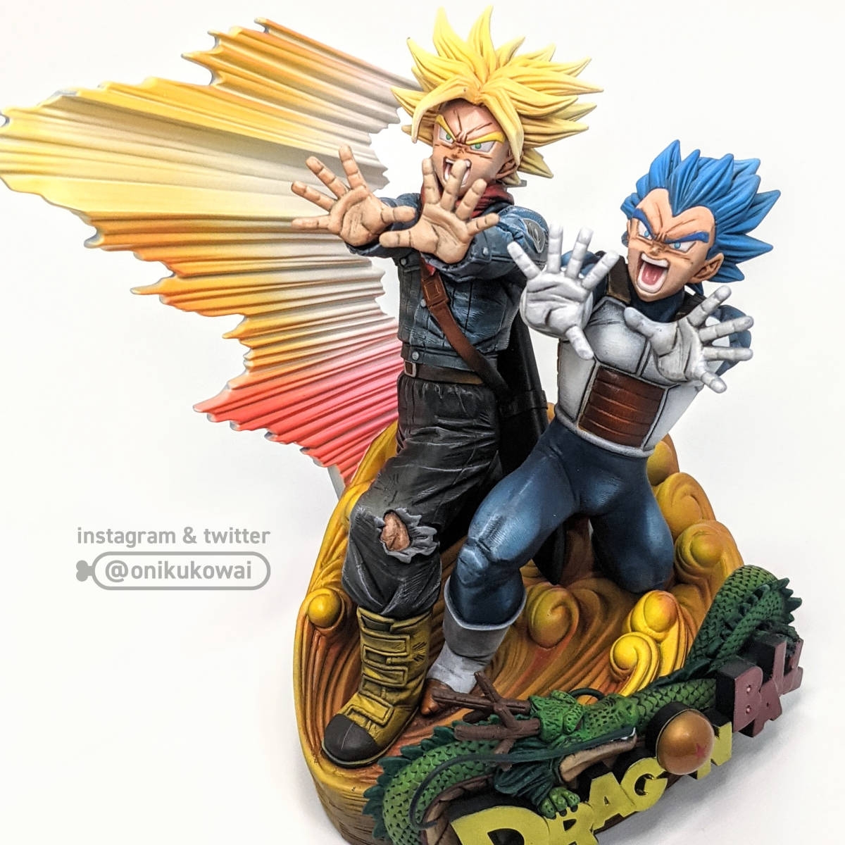 ドラゴンボール ベジータ& トランクス 親子ギャリック砲 A賞 SMSD