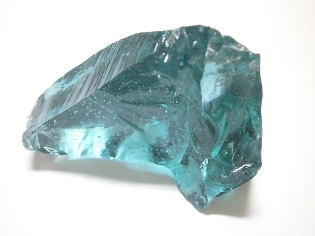 オブシディアン-ブルー原石黒曜石碧色石器 材料