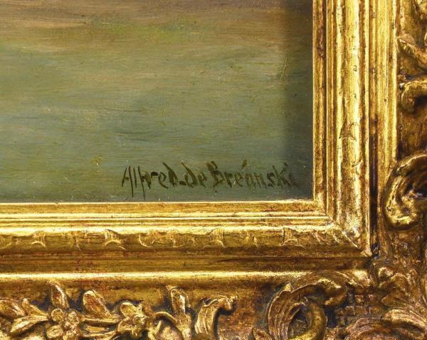 真作】【WISH】アルフレッド・ド・ブリアンスキー Alfred DE BREANSKI