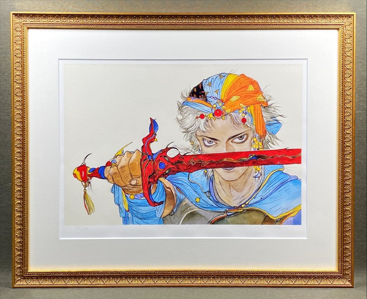 ◇ファン必見◇天野喜孝◇IL VENTO ROSSO◇アールビバン保証書有◇