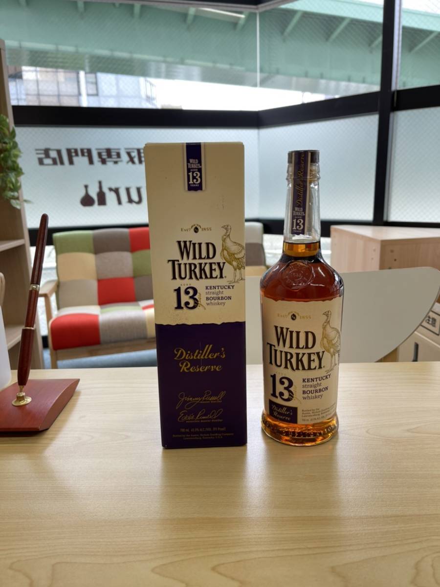 ウイスキー] ワイルドターキー 13年 旧ボトル 700ml 箱