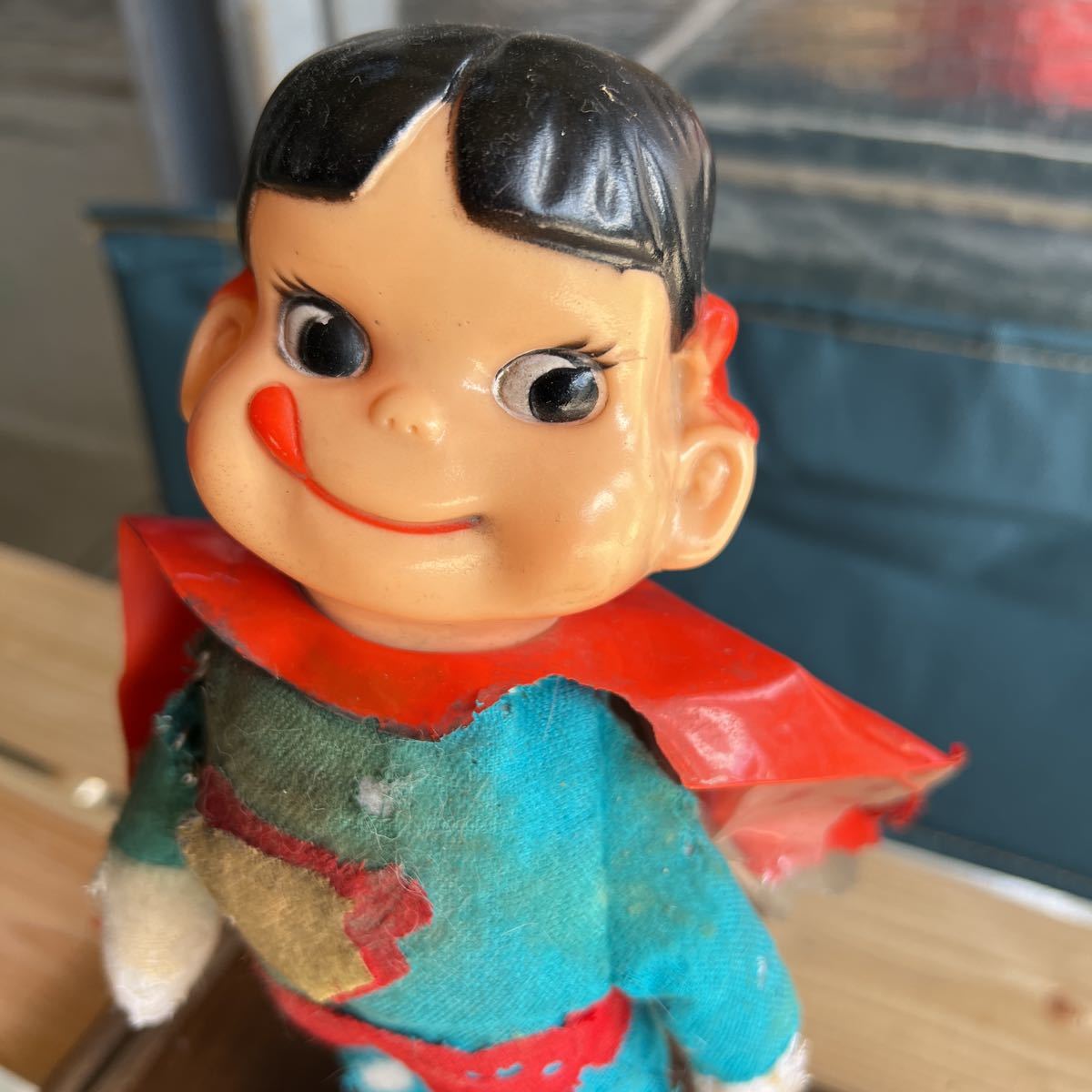 ペコちゃんクッション非売品希少レトロ昭和