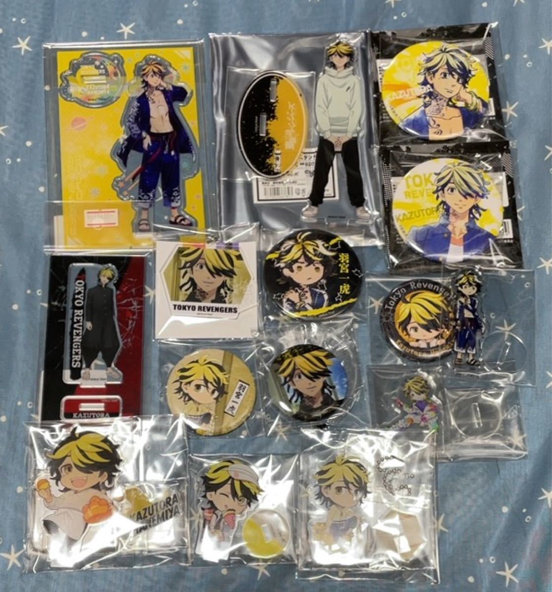 東京リベンジャーズ 羽宮一虎 旗持ち 缶バッジ 70個 セット