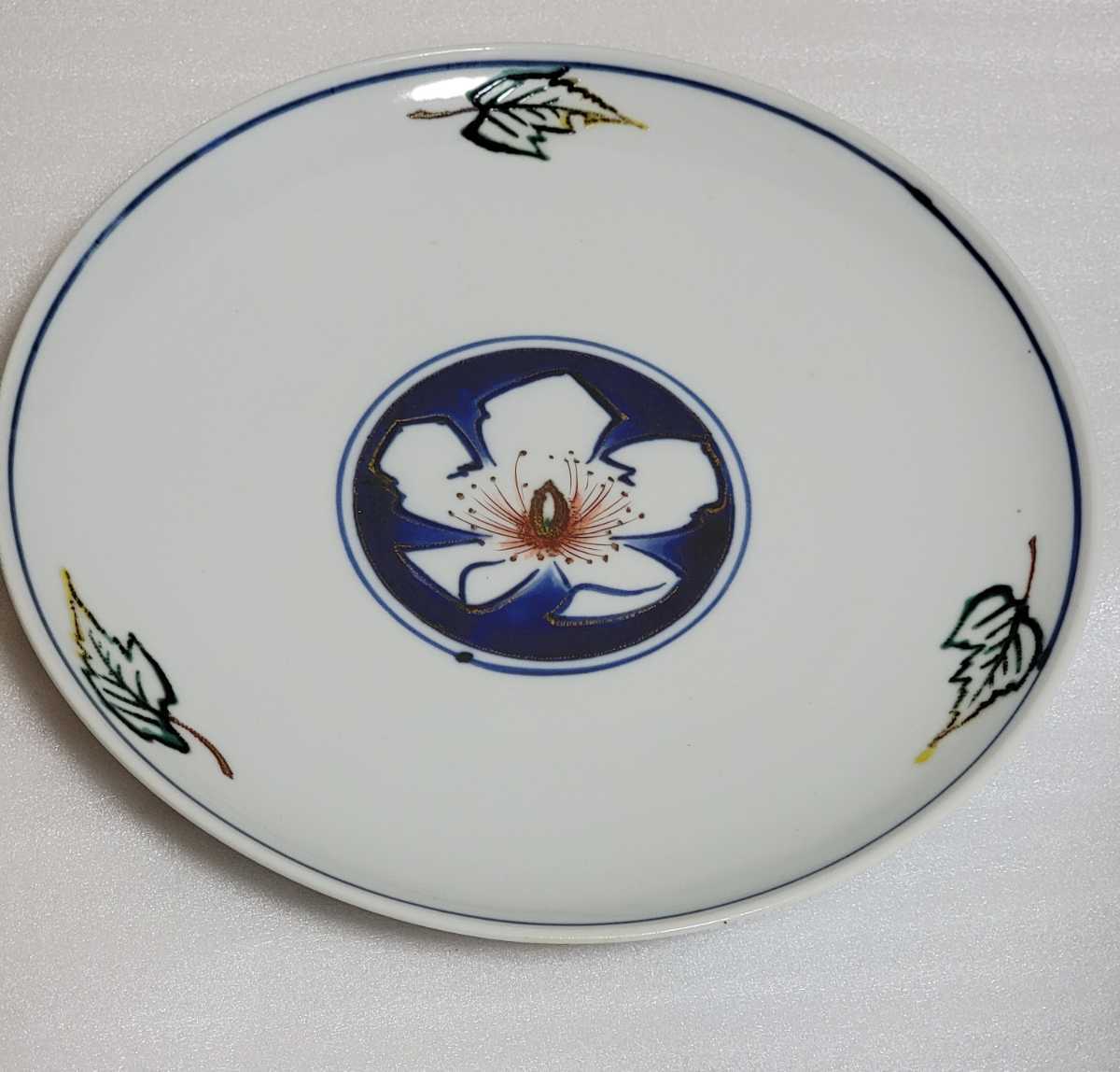 松本佐吉 九谷焼 皿 小皿 和皿 骨董品 アンティーク 松本佐吉 九谷焼