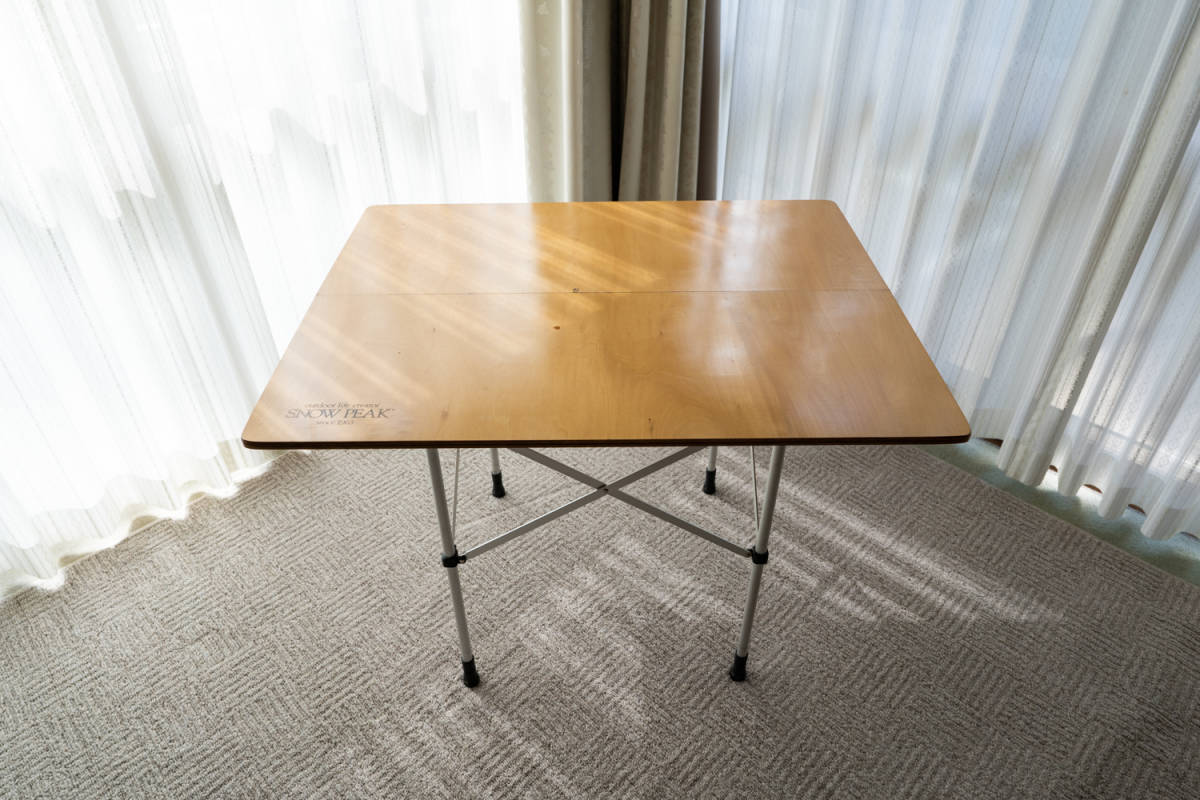peak アジャスタブルフォールディングテーブル 旧ロゴ 廃盤品 peak