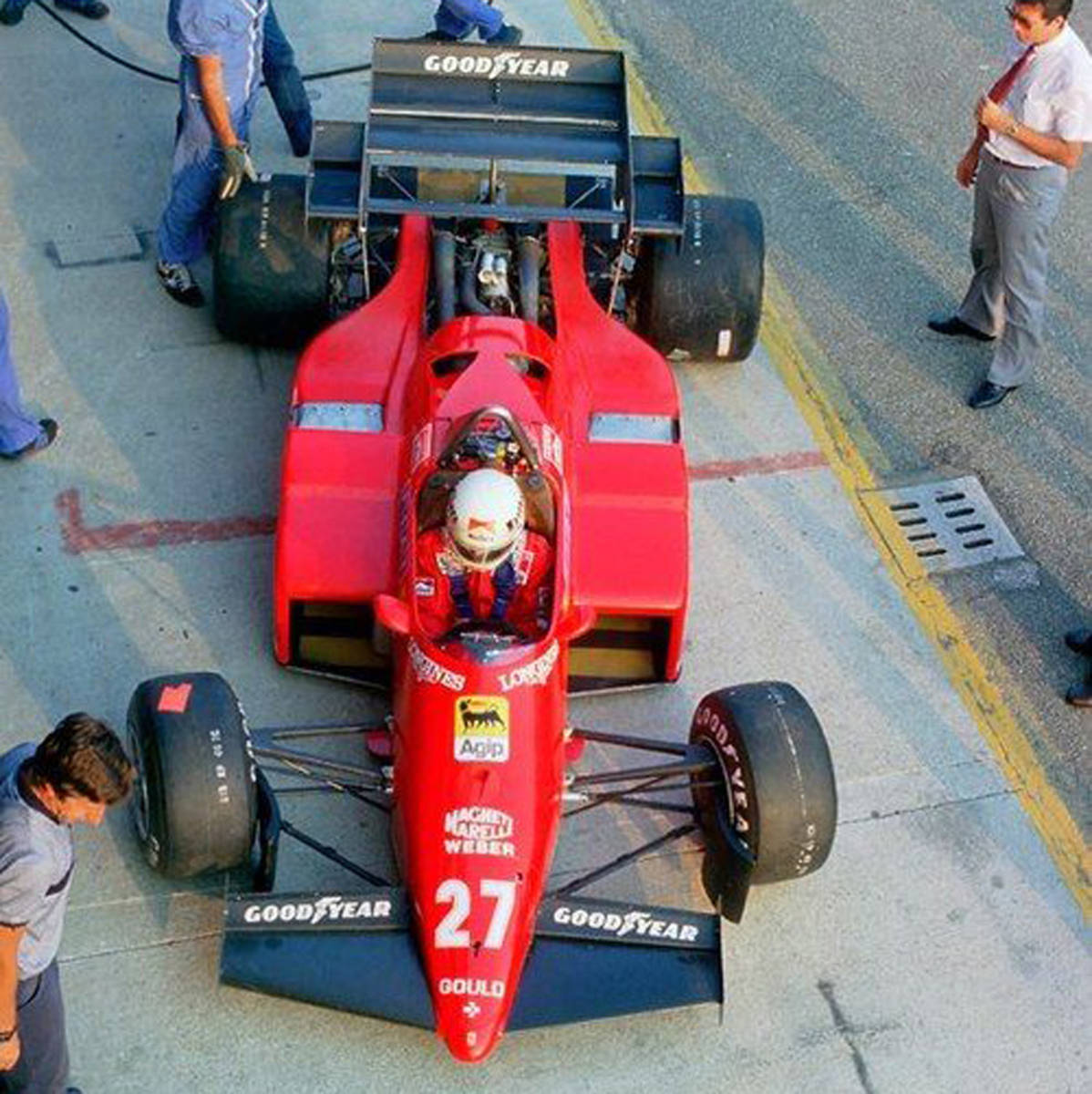 1/43 kit Ferrari 126 C4 M2 (Ferrari 126C4 M2) latter term type