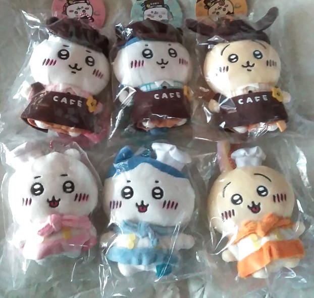 ちいかわカフェ 店員さん コックさん マスコット ちいかわ＆ハチワレ