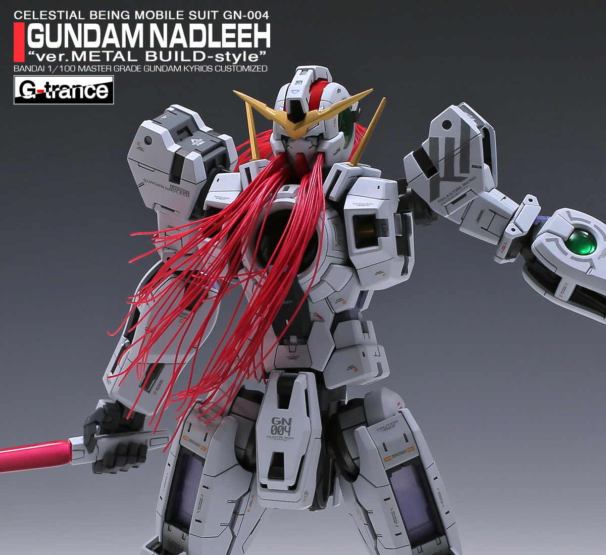 HG ヴァーチェ ガンダムMkⅡ ミキシング全塗装 塗装済み 完成品 HG