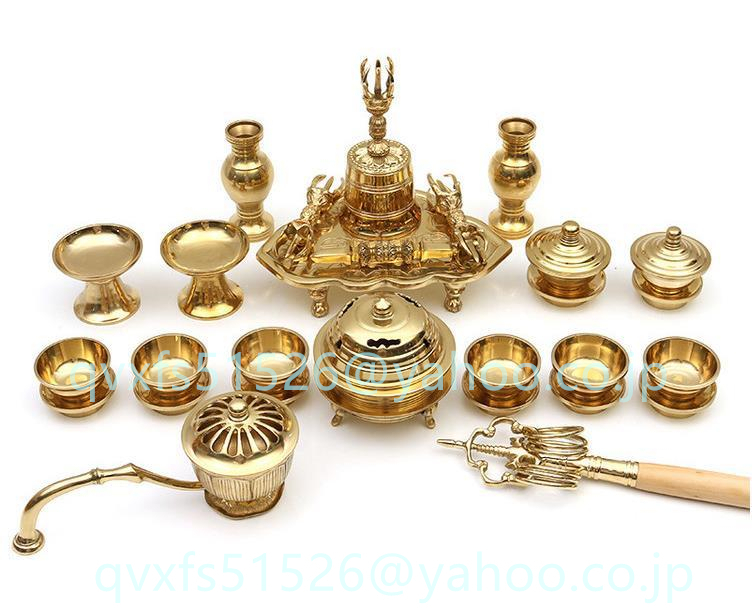 ◇チベット密教法具セット◇金剛盤&独鈷杵&三鈷杵&五鈷杵&金剛鈴