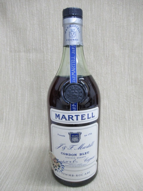 未開栓☆MARTELL マーテル コルドンブルー 旧ボトル 700ml 箱付