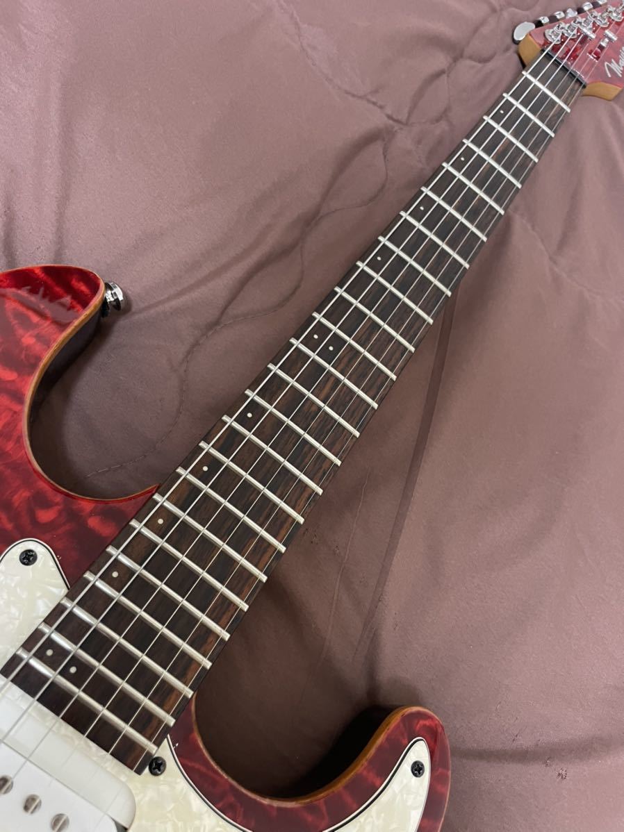 Mavis MST-600 エレキギターメイプルレッド 149 Mavis MST-600 エレキ