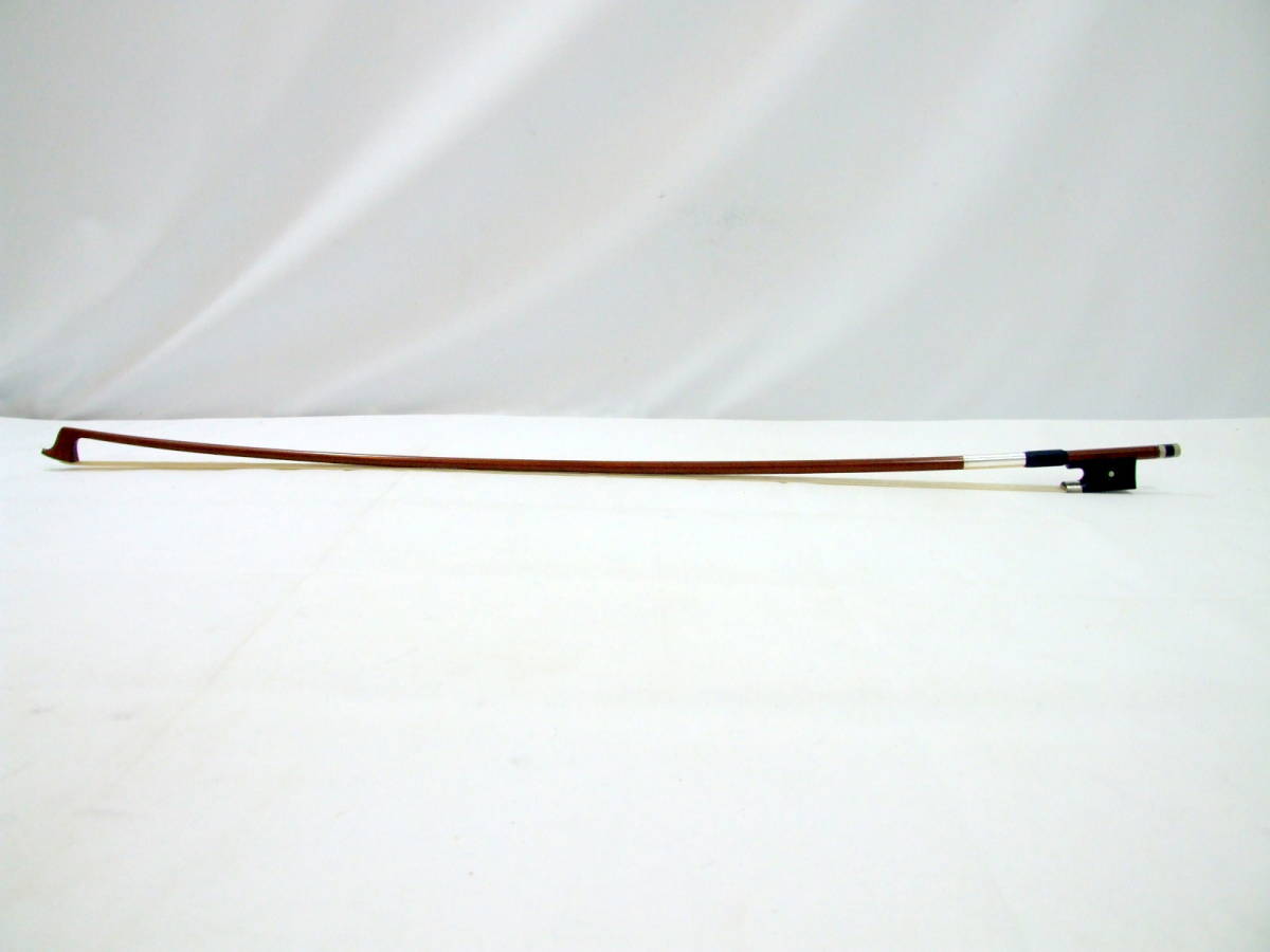 T SUGITO刻印 4/4 バイオリン 弓 毛替え 仕上げ済み済 中古 杉藤